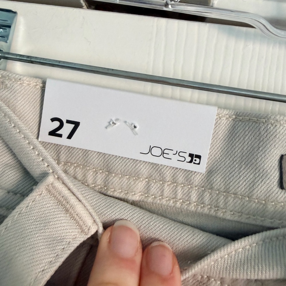 Joe's Jeans Wide Leg Jeans Light Gray - Picture 2 of 7